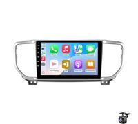 per K-IA Sportage 4 KX5 Android 15 Autoradio 9"touchscreen Radio con Wireless Carplay Android Auto WiFi Navigazione GPS Bluetooth DSP FM RDS EQ Telecamera di backup(Size:8 CORE 6+128G,Color:2018-2021)