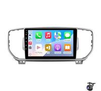 per K-IA Sportage 4 KX5 Android 15 Autoradio 9"touchscreen Radio con Wireless Carplay Android Auto WiFi Navigazione GPS Bluetooth DSP FM RDS EQ Telecamera di backup(Size:4 CORE 2+32G,Color:2016-2018)