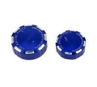 Per K1300GT 2008-2011 Per K1300R 2009-2012 Moto Anteriore Freno Posteriore Tappo Serbatoio Olio Coperchio Del Cilindro Dell'olio Copertura(Blue)