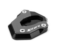 Per KA&WASAKI ZX-6R ZX-10R ZX6R ZX10R ZX 6R Moto CNC Cavalletto Piede Lato Stand Estensione Pad Piastra di Supporto Ingrandisci