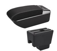Per Kaptur Per Bracciolo Parti Di Retrofit Scatola Portaoggetti Dedicata Portacenere Accessori Per Auto Parti Interne Dettagli Auto Centrale Bracciolo(D3 Black white NoUSB)