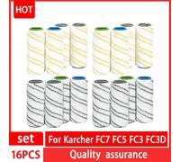 Per Karcher FC7 FC5 FC3 Rulli in microfibra per Karcher 2.055-006.0 per la pulizia dei pavimenti duri Rulli di ricambio per la casa intelligente