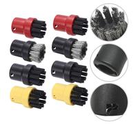 Per Karcher Set di 8 Spazzole Rotonde Omologate con Nylon e Materiale Filo