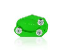 Per Kawasaki ER6N 2012 2013 2014 2015 2016 2017 ER-6N Z800 2013-2016 Moto Cavalletto Laterale Ingrandisci Piastra Di Estensione Pad(Verde)