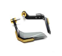 Per Kawasaki KDX250 KDX400 Per Ninja 400 600R KX250F Paramani Paramani Moto Paramani Scudo Parabrezza Protezione Equipaggiamento(Oro)