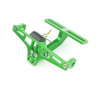 Per Kawasaki Ninja 300 2012-2017 Ninja 500R 1987-2009 Ninja 650 ER-6N/F 2012-2018 Staffa Porta Targa Posteriore Moto Kit Eliminazione Parafango Ordinato(Verde)