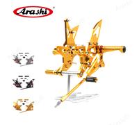 per Kawasaki Ninja ZX6R ZX636 2009-2014 ZX-6R Arashi Pedane anteriori regolabili