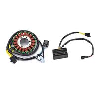 Per Kawasaki Per KLX400 Per KLX400R Per KLX400SR 2003-2004 Statore Bobina Guarnizione Regolatore Raddrizzatore Kit OEM:21003-S007 Statore Magneto(E)