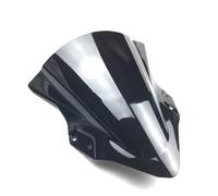 Per Kawasaki Per NINJA400 Per Ninja 400 EX400 2018 2019 Anni Deflettore Parabrezza Sette Colori Del Nuovo Parabrezza Sono Adatti Parabrezza Moto Spoiler(Nero)