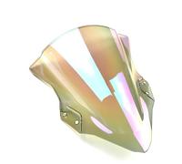 Per Kawasaki Per NINJA400 Per Ninja 400 EX400 2018 2019 Anni Deflettore Parabrezza Sette Colori Del Nuovo Parabrezza Sono Adatti Parabrezza Moto Spoiler(Clear iruidium)