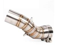 Per Kawasaki Per Z900 Per Z900E Per Z900 A1 A2 Moto Exhuast Centrale Di Collegamento Tubo Di Fuga Adattatore 51 Millimetri Collegare Il Tubo Tubo Di Scarico Moto(Argento)