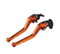 Per Kawasaki Per ZX10R 2016-2020 Maniglia Corta Regolabile Per Moto Leve Frizione Freno(Long orange)