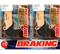 PER KAWASAKI Z 800e 2013 13 PASTIGLIE ANTERIORE SINTERIZZATE FRENO BRAKING CM55
