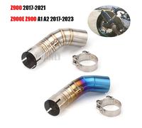Per Kawasaki Z900 2017-2021 Z900E z900 A1 A2 2017 - 2023 Moto Exhuast Centrale di Collegamento Tubo Adattatore di Fuga 51mm Collegare il Tubo