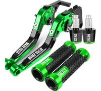 Per Kawasaki ZR750 ZEPHYR ZR 750 1991 1992 1993 Maniglia del freno del motociclo Frizione CNC Maniglia del freno Maniglia dello sterzo Estremità (Verde 1)