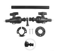 Per Kayak Canoa Regolabile Camera Mount Base, Marine Boat Security Holder Staffa in Nylon Alluminio Acciaio Inox per una Migliore Registrazione