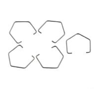 Per Kestrel For Valiant ll Baitcast Reel Cuscinetto di ricambio Anello di sicurezza Molla Componenti in Metallo 5pcs o 10pcs (5pcs)