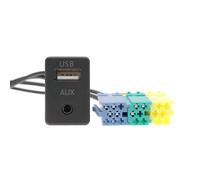 Per Kia Car AUX Cavo Audio USB Interfaccia Di Ingresso Convertitore Adattatore Cablaggio Porta Per Cambio Disco Compatto Per Auto A 20 Pin USB Accessori Sostituzione