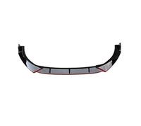 Per KIA K5 2021-2024 3 Pezzi In Plastica ABS Per Paraurti Anteriore Auto Spoiler Splitter Accessori Per Messa A Per Punto Frontali Spoiler(Black Red)