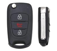 Per Kia Per K2 K5 Per Sorento Per Sportage Per Cerato Per Anima Per Rio Per Picanto Pieghevole di Vibrazione Chiave A Distanza Dell'automobile borsette Custodia Custodia(1)