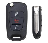 Per Kia Per K2 K5 Per Sorento Per Sportage Per Cerato Per Anima Per Rio Per Picanto Pieghevole di Vibrazione Chiave A Distanza Dell'automobile borsette Custodia Custodia(4)