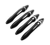 Per Kia Per Optima K5 2011-2015 Auto Fibra Carbonio Maniglia Esterna Porta Modanatura Copertura Adesivo Decorazione Copertura della maniglia della portiera dell'auto(Smart Type Black)