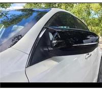 Per KIA Per Optima K5 2011-2015 Car Side Specchio retrovisore Coperture Cap Sticker Trim ABS Calotta specchietto retrovisore(Nero lucido)