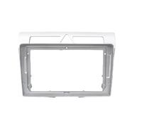 Per Kia Per Picanto Per Morning 2008 Adattatore Per Cornice Auto Da 9 Pollici Pannello Di Montaggio Per Autoradio Android E Audio POMPOMPUR(Silver Frame)