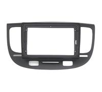 Per Kia Per Rio 2 2005 2006 2007 Mascherina Autoradio Android 2DIN Da 9 Pollici Cornice Stereo Plancia LIANGYIMEI(Black)