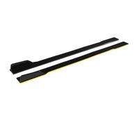 Per KIA Per SPORTAGE Per RIO Per SORENTO Per FORTE Universale 2m Spoiler Paraurti Laterale Per Auto Alettone Splitter Alettone Laterale Gonna Laterale Estension(Yellow)