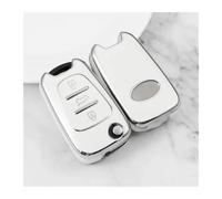 Per KIA Rio 3 Ceed Pro Optima Pride Sportage Anima K2 K5 Per Hyundai Accent Elantra I20 I30 Ix20 Ix25 Ix35 Copertura Della Cassa Chiave Dell'automobile(White key case)