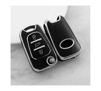 Per KIA Rio 3 Ceed Pro Optima Pride Sportage Anima K2 K5 Per Hyundai Accent Elantra I20 I30 Ix20 Ix25 Ix35 Copertura Della Cassa Chiave Dell'automobile(Black key case)