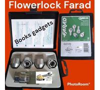Per Hyundai Nexo dal 2020 Kit Dadi Antifurto Flower Lock Farad Cerchi in Acciaio