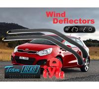 Per KIA RIO III 2012 - 2017 3.porte Deflettori vento 2.pz HEKO 20163