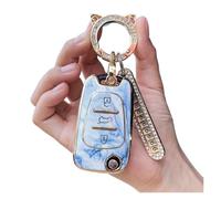 Per Kia Sportage Rio 3 Anima Optima Ceed Pro K5 K2 Orgoglio Per Hyundai Ix20 Ix35 I20 I30 Elantra Accento Tpu Copertura Della Cassa Chiave Dell'automobile(Blue Chain1)
