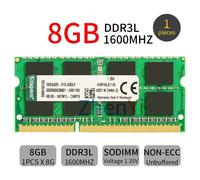 Per Kingston 8GB 4GB DDR3L PC3L-12800S 1600MHz SODIMM 204Pin 1.35v Laptop RAM IT