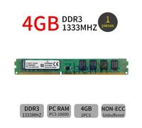Per Kingston DDR3 8GB 4GB 1333MHz PC3-10600U 1.5V Intel DIMM Memoria Computer IT