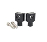 Per Kit Di Montaggio Universale Per Riser Manubrio CNC Con Morsetto Fisso Da 1" 25MM Per Moto(25mm black A)