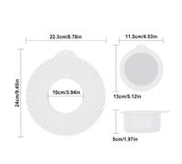 per KitchenAid 455QT Ciotola di Miscelazione Coperchio Silicone Guarnizione per