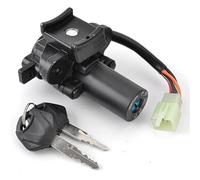 Per KL110 KL250 KLX125 KLX250 D-Tracker Super Sherpa KSR PRO KLX250S/SF Kit Serratura Sella Interruttore Con Chiave Blocco Accensione Moto(Lock)