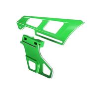 Per KLR 650 KLR650 2022 2023 2024 CNC Protezione Catena Posteriore Superiore Inferiore Guida Coperchio Pignone(Verde)