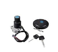 Per KLR250 1987-2007 Chiavi Ricambio Blocchetto Accensione E Blocco Tappo Moto Blocco Accensione