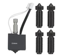 Per Kobra S1 Extruder 200 K Hotend Kit (pre-assemblato) Cobra S1C Print Head Parts (include termistore, Heating Wires, Silicone Sleeve and Throat), il kit contiene 4 spaghetti in acciaio rigido