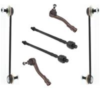 Per Koleos/Qashqai Interno & Esterno Testa Tirante Sterzo Asta & Biellette