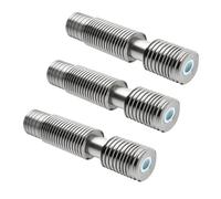 per KP3S KP3SPro Acciaio Inox Heatbreak Acciaio Temprato Heat Break M6x30mm per Stampante Filamenti 1.75mm