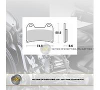 Bauletto nero goffrato con catadiottri rossi senza piastra e kit universale GIVI