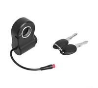 Per Kukirin G2 PRO e scooter elettrico 2 pin accensione blocco interruttore di blocco porta di alimentazione compatibile con interfaccia di montaggio originale