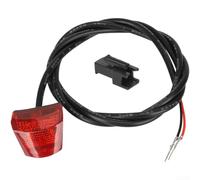 per kukirin G2 Pro posteriore per parafango con LED di sicurezza fanale | Per una vestibilità perfetta per kukirin G2 Pro, blocca fango e acqua, mantiene la guida pulita, materiale ABS nero