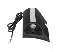 Per Kukirin G3 - Gruppo luce anteriore compatibile con supporto per indicatori di direzione per illuminazione funzionale e messaggi direzionali su strade (faro sinistro nero)