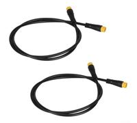 Per Kukirin G3 Pro cavo adattatore faro consente il collegamento diretto tra il gruppo luce e la scheda di controllo (2 pezzi nero)